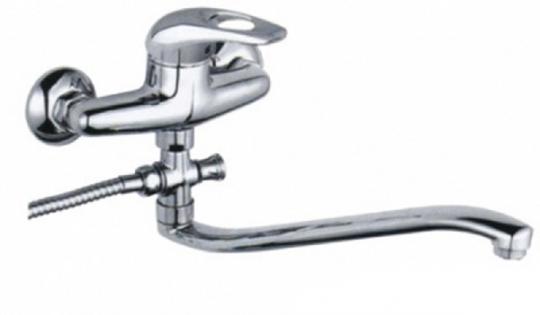 Смеситель для ванны и раковины 40к F2102-В FRAP (S излив, хром, силумин)