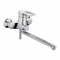 Смеситель для ванны и раковины 40к L2202B-25 Ledeme див корп, длин излив, силумин