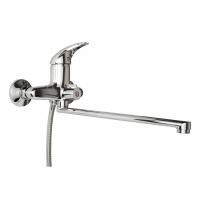 Смеситель для ванны и раковины 40к F2202 FRAP див корп (L излив, хром, латунь)