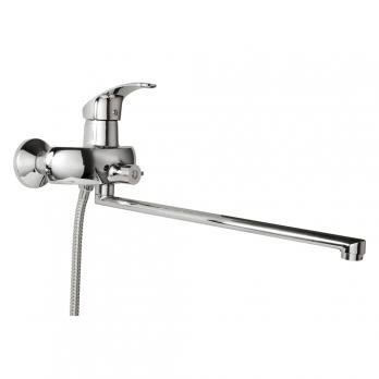 Смеситель для ванны и раковины 40к F2221 FRAP див корп (L излив, хром, латунь)