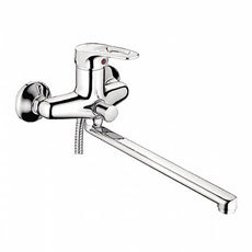 Смеситель для ванны и раковины 40к L2268-B Ledeme див корп L-нос, силумин