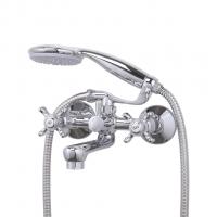 Смеситель для ванны 1/2 кер F3024 FRAP (кор.пов.излив, хром, латунь)