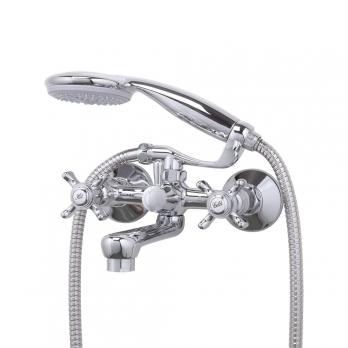 Смеситель для ванны 1/2 кер F3024 FRAP (кор.пов.излив, хром, латунь)