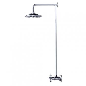 Душевая система 1/2 кер L2408 Ledeme  стационарный ТРОПИЧ ДУШ, латунь