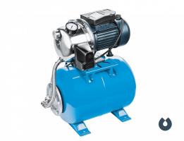 Насосная станция AUТО JS 100 (бак 24 л, 0,75 кВт, напор до 40 м, до 55 л/мин)