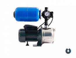 Насосная станция AUТО QB 60 (бак 24 л, 0,37 кВт, напор до 33 м, до 30 л/мин)