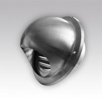 Стенной выход мет. с фланцем D125 12,5ВМ ERA