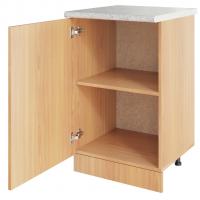 Стол разделочный 50 ольха, столешница гранит пёстрый