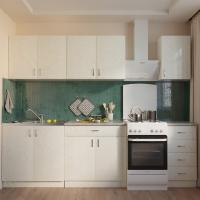 Стол разделочный 80 белый мрамор (1 ящик), столешница гранит пёстрый