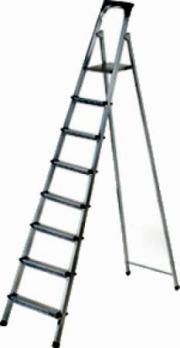 Стремянка 8 ступеней (высота до верхней ступени 175 см)