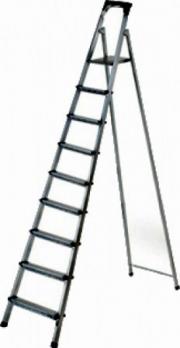 Стремянка 9 ступеней (высота до верхней ступени 197 см)