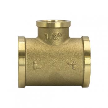 Тройник 1'' - 1/2'' - 1'' вн/вн/вн ЛАТ LEXLINE 25-15-25