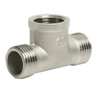 Тройник 1/2'' нар/вн/нар VRT® никель