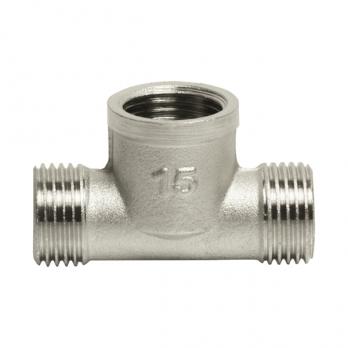 Тройник 1/2'' нар/вн/нар VRT® никель