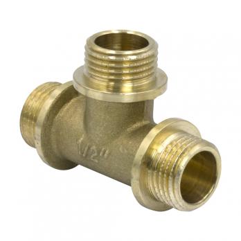 Тройник 1/2'' нар/нар/нар ЛАТ LEXLINE 15