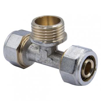 Тройник 16*1/2*16 ц/нар/ц