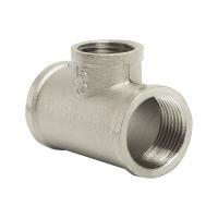 Тройник 3/4'' - 1/2'' - 3/4'' вн/вн/вн VRT® никель