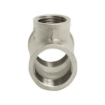 Тройник 3/4'' - 1/2'' - 3/4'' вн/вн/вн VRT® никель