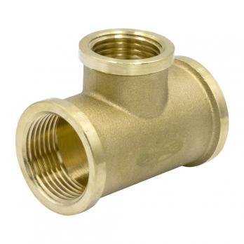 Тройник 3/4'' - 1/2'' - 3/4'' вн/вн/вн ЛАТ LEXLINE 20-15-20