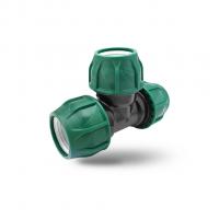 Тройник ПЭ  40х40х40 (обж.) POELSAN GREEN