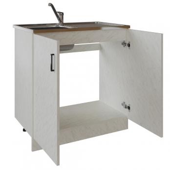 Тумба 80 ЛДСП белый мрамор