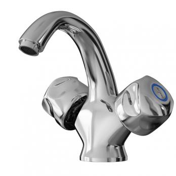 Смеситель для раковины 1/2 кер. MIXLINE ML01-04 п/шпильку (без подводки)