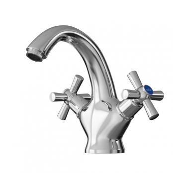 Смеситель для раковины 1/2 кер. MIXLINE ML09-04 п/шпильку (без подводки)