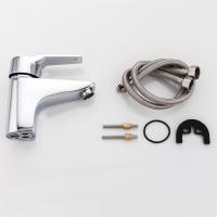 Смеситель для раковины 40к F1063 FRAP (литой, хром, п/шпильку, латунь)