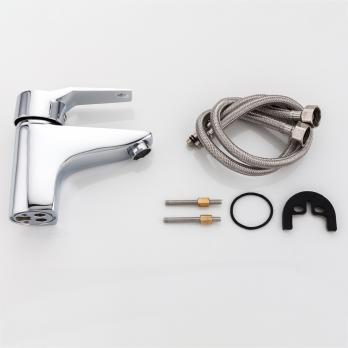 Смеситель для раковины 40к F1063 FRAP (литой, хром, п/шпильку, латунь)