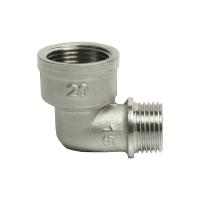 Уголок 3/4'' - 1/2'' вн/нар VRT® никель