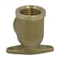 Уголок 1/2'' вн/вн ЛАТ LEXLINE 15 с креплением 15