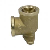 Уголок 1/2'' вн/вн ЛАТ LEXLINE 15 с креплением 15