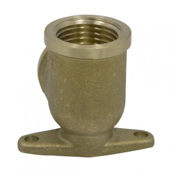 Уголок 1/2'' вн/вн ЛАТ LEXLINE 15 с креплением 15