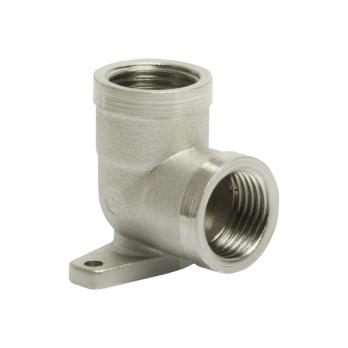 Уголок 1/2'' вн/вн с креплением VRT® никель