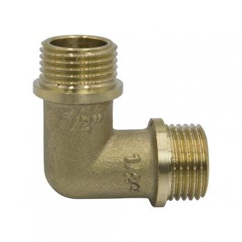 Уголок 1/2'' нар/нар ЛАТ LEXLINE 15