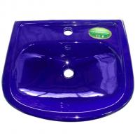 Раковина накладная "Альфана-52" синяя (ОК)
