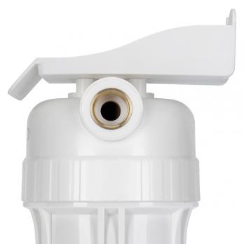 Фильтр магистральный 1/2'' для хол. воды непрозр 10" PRIO (НОВАЯ ВОДА) (AU010) картр в компл