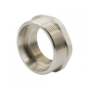 Футорка 1 1/2'' - 1'' нар/вн VRT® никель