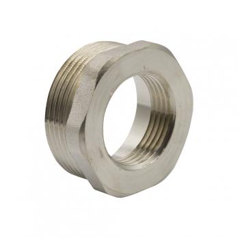 Футорка 1 1/2'' - 1 1/4'' нар/вн VRT® никель