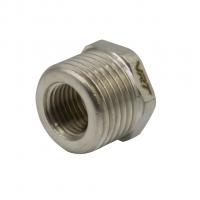 Футорка 1/2'' - 1/4'' нар/вн VRT® никель