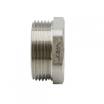 Футорка 1 1/4'' - 3/4'' нар/вн VRT® никель