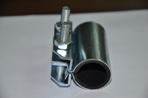 Хомут ремонтный 1/2 (21мм) оцинкованный ширина 70мм