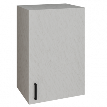 шкаф навесной кухонный 40 белый мрамор