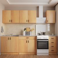 шкаф навесной кухонный 60 ольха