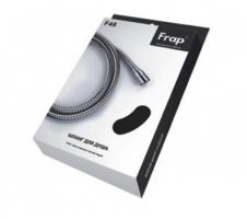 Шланг душевой 150 см имп/кон FRAP F46 (хром) в упаковке