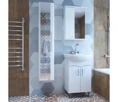 ЯТумба д/ванной "ФОРМАТ-52" под раковину Альфана-52 (ОК) (ПВХ)