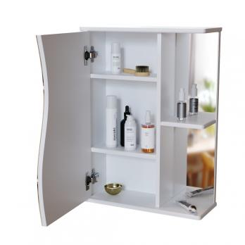 Зеркальный шкаф "Классик-50" левый без подсветки (ПВХ)