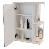 Зеркальный шкаф "Стандарт-50" левый без подсветки (ПВХ)