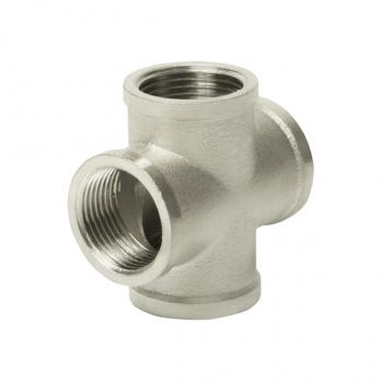 Крестовина 3/4'' вн/вн/вн/вн VRT® никель