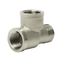 Тройник 1/2'' вн/вн/нар VRT® никель